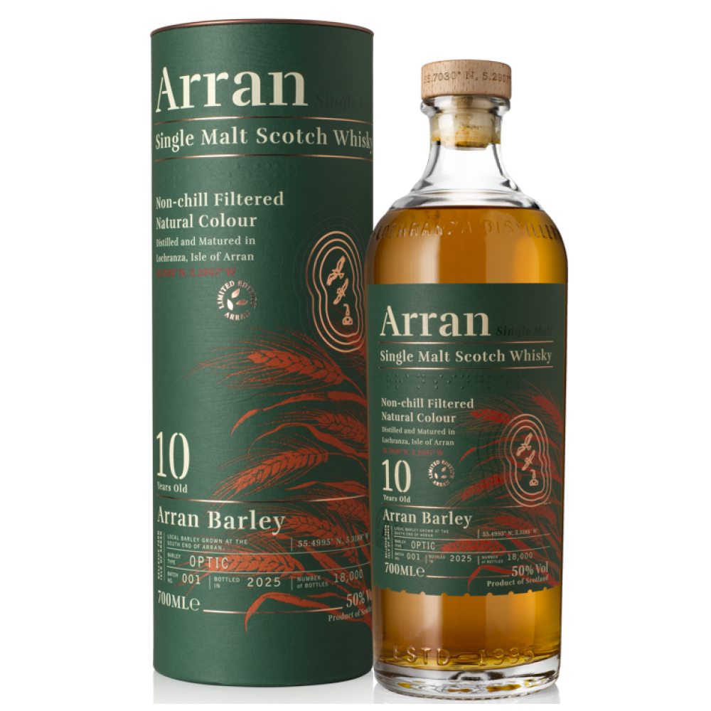 Arran Barley 10 Years Old Batch 001 Limited Edition Single Malt Scotch Whisky 700ml