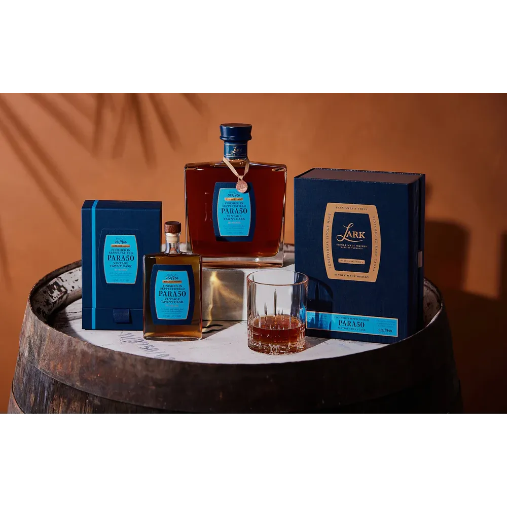 Lark Rare Cask PARA50 Single Malt Whisky 700mL + 100mL