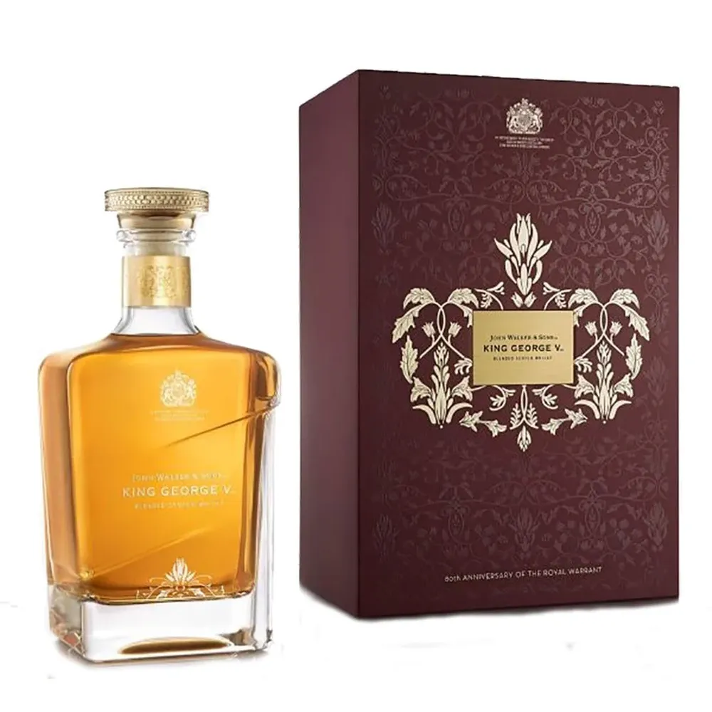 John Walker and Sons King George V 750ml (Royal Warrant 80th Anniversary edition) @ 43 % abv
