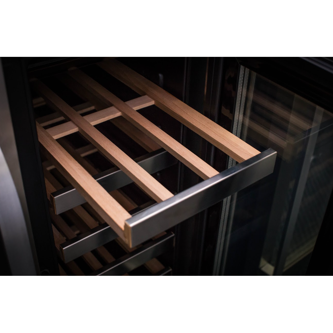 DIVIN DV-525DS Double Door Dual-Zone Wine Fridge
