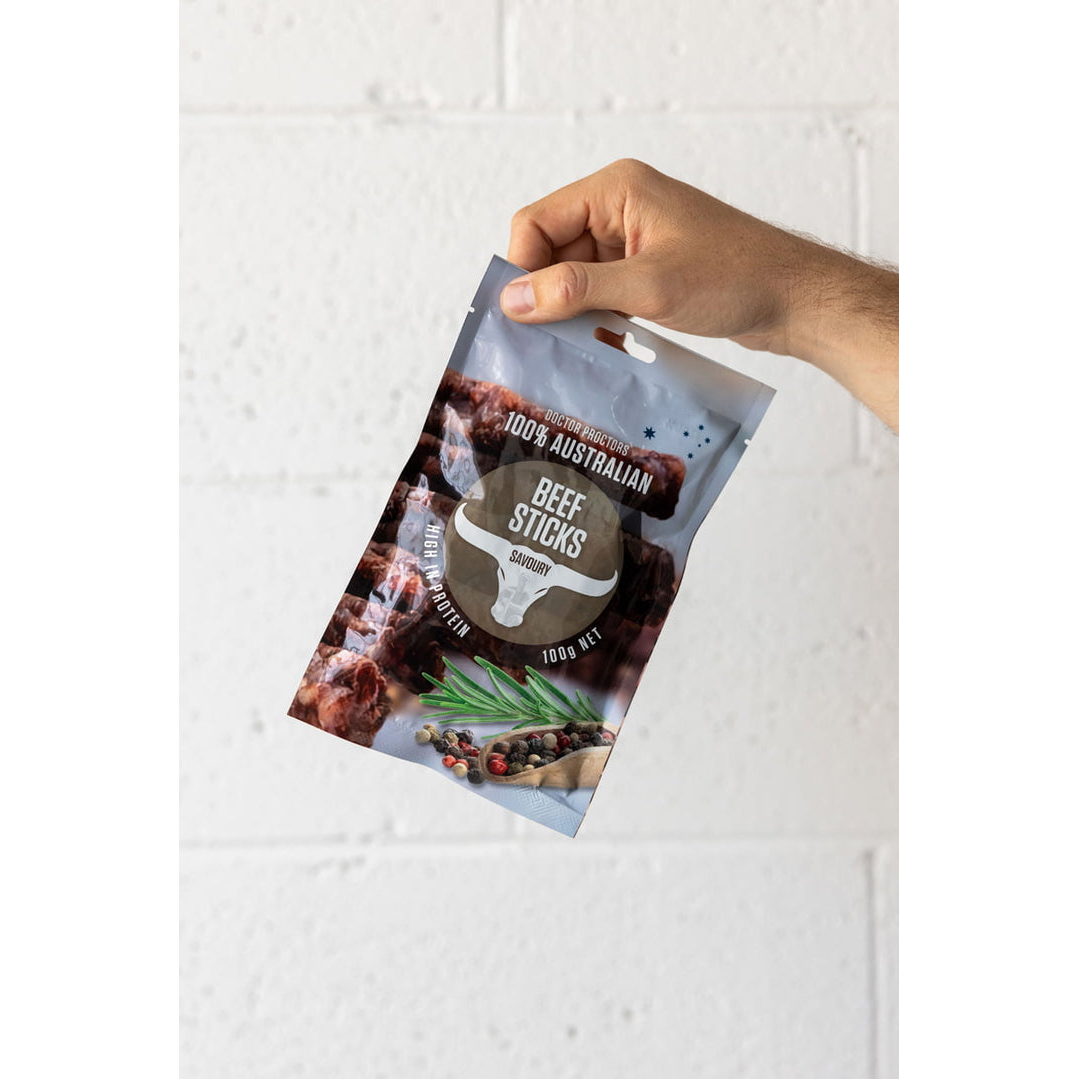 Doctor Proctor's Savoury Droëwors Beef Sticks 100g