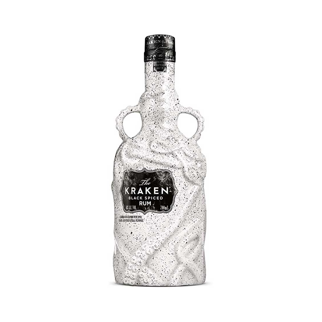 Kraken Limited Edition White Ceramic Bottle 2019 700mL @ 40 % abv