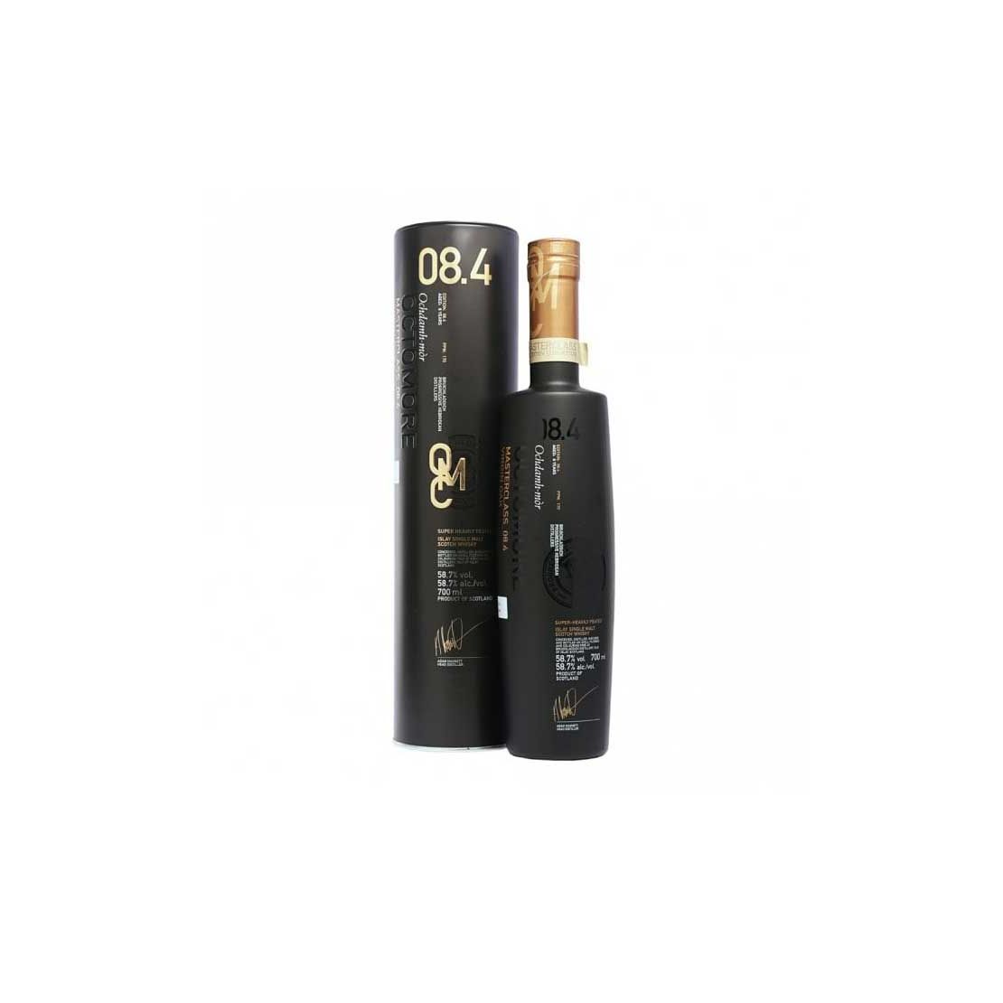 Bruichladdich Masterclass Octomore 8.4 Scotch Whisky 700ml @ 58.7% abv