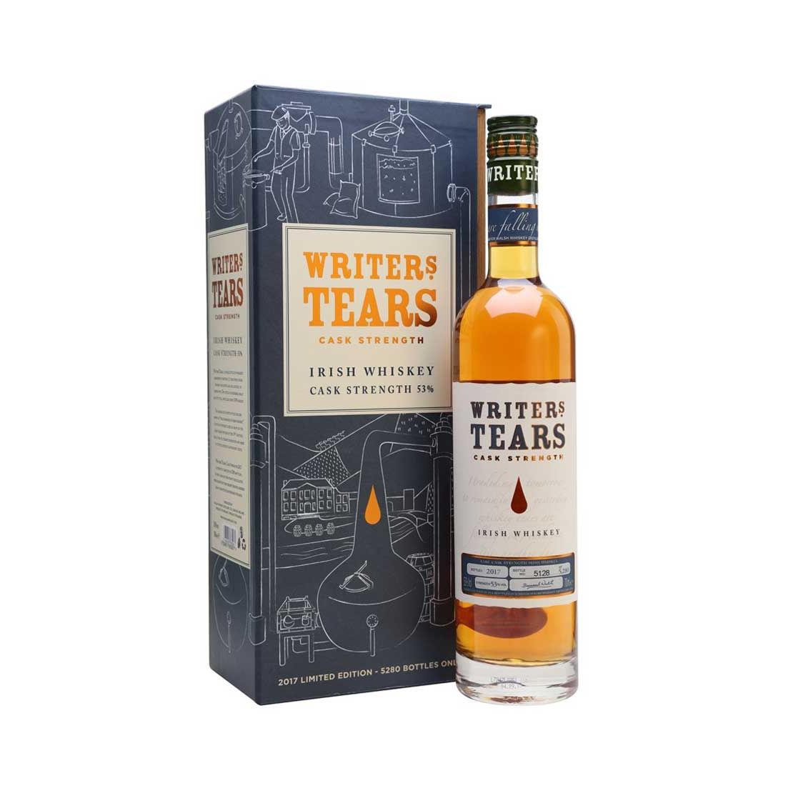 Writers Tears Limited Edition 2017 Cask Strength Irish Whiskey (700ML) @ 53 % abv 