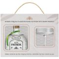 Patron Silver Tequila & Glass Coupe Gift Pack 700ml