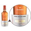 Glenfiddich 21 Year Old Single Malt Scotch Whisky Personalised Label 700ml