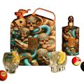 Rusty Barrel Vodka ﻿﻿J﻿erry Can Copper Strike Limited Edition Bronze Gift Pack 700ml