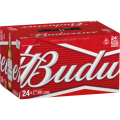 Budweiser Lager Bottles (24 x 330mL)