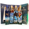 Johnnie Walker Blue Label SET of 4 Zodiacs (Rooster+ Pig + Dog + Rat) 4 X 750mL @ 40% abv