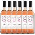 VINA’0° Le Rosé Alcohol-Free Organic Rosé Wine 750mL