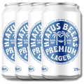 Hiatus Non-Alcoholic Premium Lager 375ml