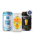 Non-Alcoholic Pale Ale Trio Sampler - Big Drop, Heaps Normal, Bridge Road (12 Pack)