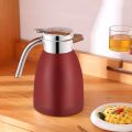 SOGA 1.2L Stainless Steel Water Bottle Insulated Vacuum Flask Coffee Jug Thermal Red