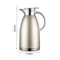 Soga 2.3L Gold Color 3-Layer Vacuum Insulated Water Bottle