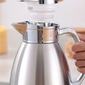 SOGA 2.3L Stainless Steel Water Bottle Insulated Vacuum Flask Coffee Jug Thermal
