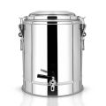 SOGA 12L Stainless Steel Insulated Stock Pot Dispenser Hot & Cold Beverage Container With Tap