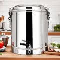 SOGA 35L Stainless Steel Insulated Stock Pot Dispenser Hot & Cold Beverage Container With Tap