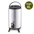 SOGA 8L Portable Insulated Cold/Heat Coffee Tea Beer Barrel Brew Pot With Dispenser