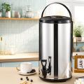 SOGA 2X 12L Portable Insulated Cold/Heat Coffee Tea Beer Barrel Brew Pot With Dispenser