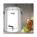 SOGA 2X 40L Stainless Steel Insulated Stock Pot Hot & Cold Beverage Container