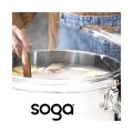 SOGA 2X 40L Stainless Steel Insulated Stock Pot Hot & Cold Beverage Container