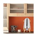 SOGA 2X Stainless Steel Dispenser Beverage Juicer Commercial Buffet Drink Container Jug with Side Handles