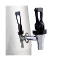 SOGA 2X Stainless Steel Dispenser Beverage Juicer Commercial Buffet Drink Container Jug with Side Handles