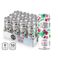 Clever Mocktails Non Alcoholic Raspberry Mojito Zero Sugar 355ml