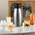 SOGA 2X 2.0L Silver Color 3-Layer Stainless Steel Vacuum Durable Thermal Flask