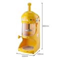 SOGA 300W Commercial Ice Shaver Crusher Machine Automatic Snow Cone Maker