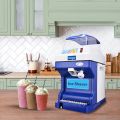 SOGA 2x Commercial Ice Shaver Ice Crusher Slicer Smoothie Maker Machine 180KG/h
