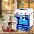 SOGA Ice Shaver Commercial Electric Stainless Steel Ice Crusher Slicer Machine 120kg/h