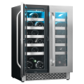 DIVIN DV-525DS Double Door Dual-Zone Wine Fridge