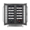 DIVIN DV-525DS Double Door Dual-Zone Wine Fridge