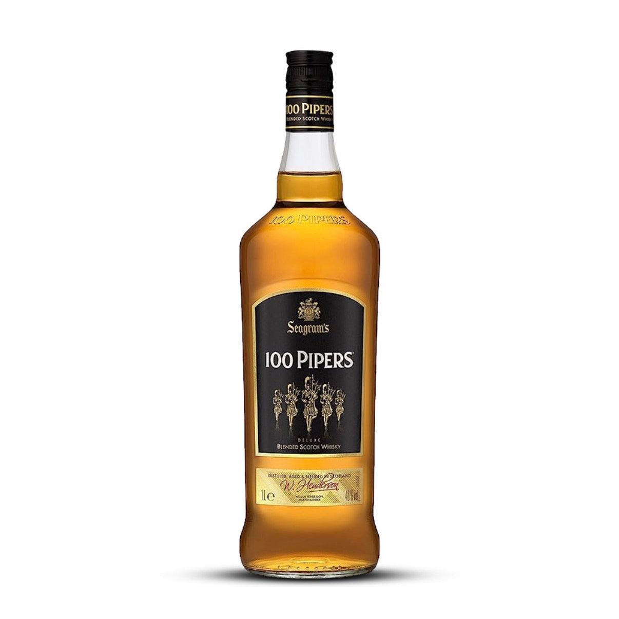 100 Pipers Deluxe Blended Scotch Whisky 750ml