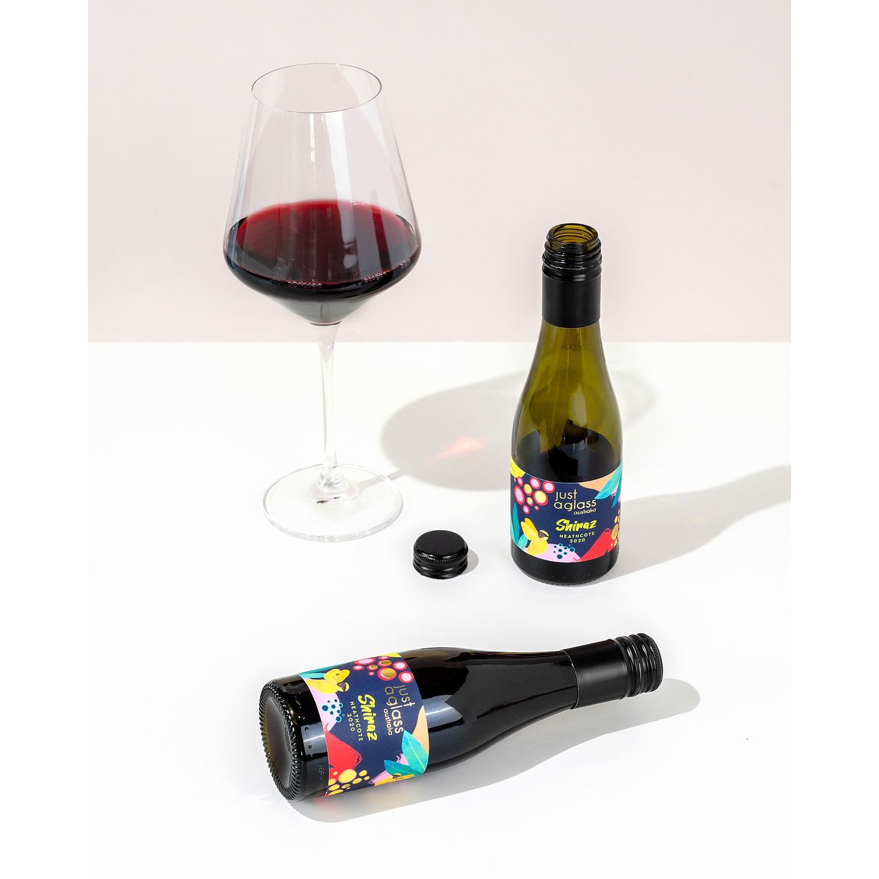 Just a Glass Heathcote Shiraz 12 x 200ML CASE