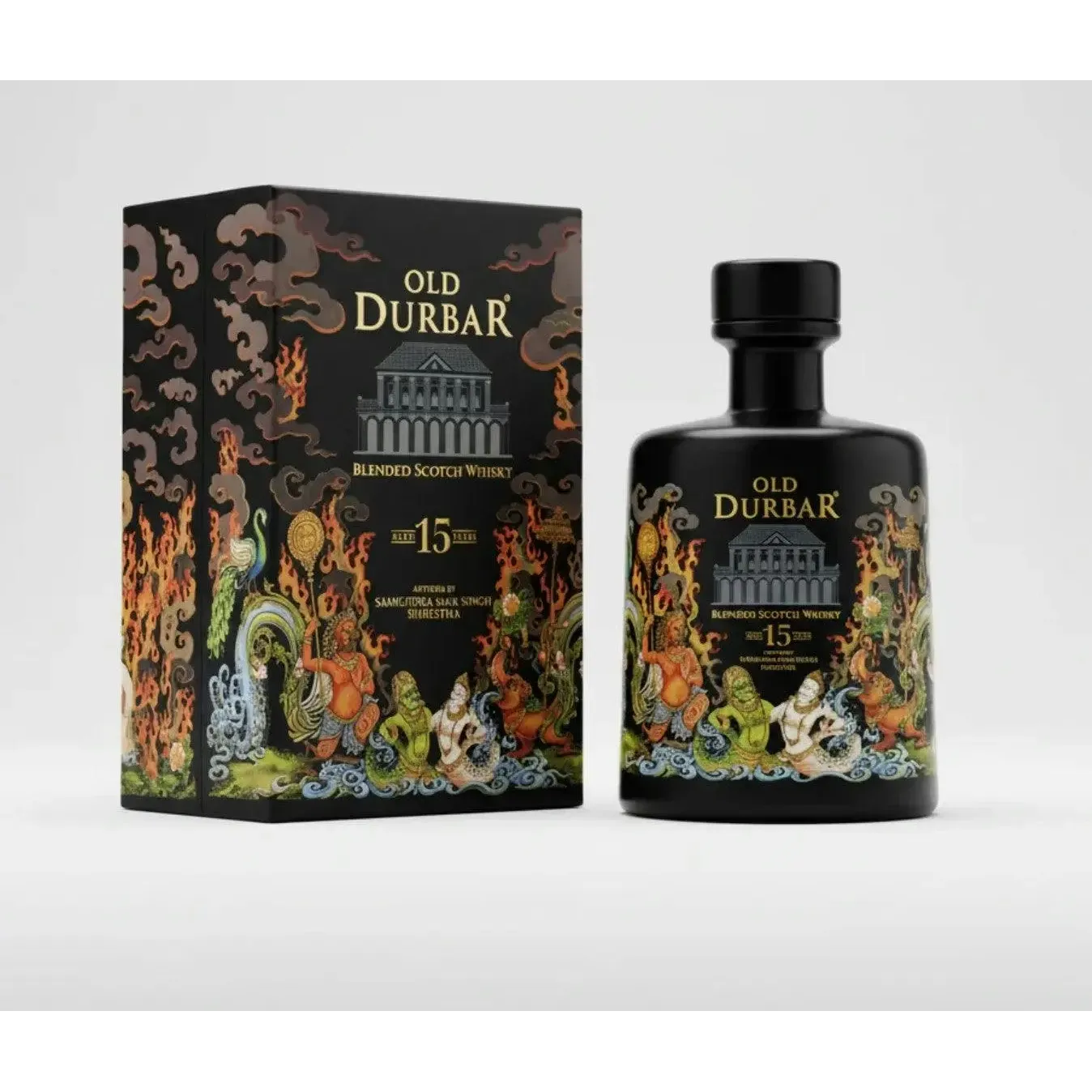 Old Durbar 15 Year Old Samudra Man Singh Shrestha Blended Whisky 750ml