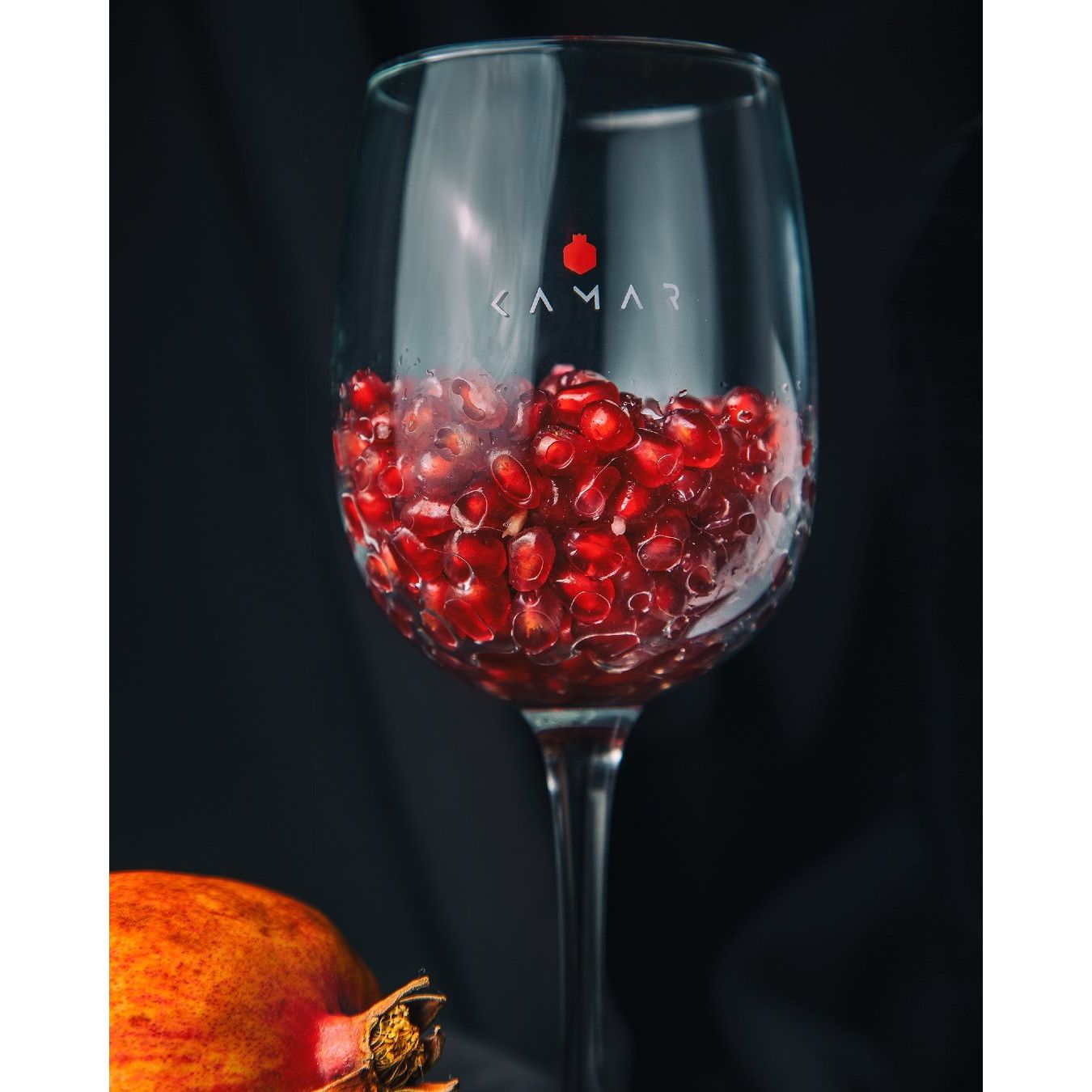 Kamar Red Semi-Sweet Pomegranate Organic 750ml