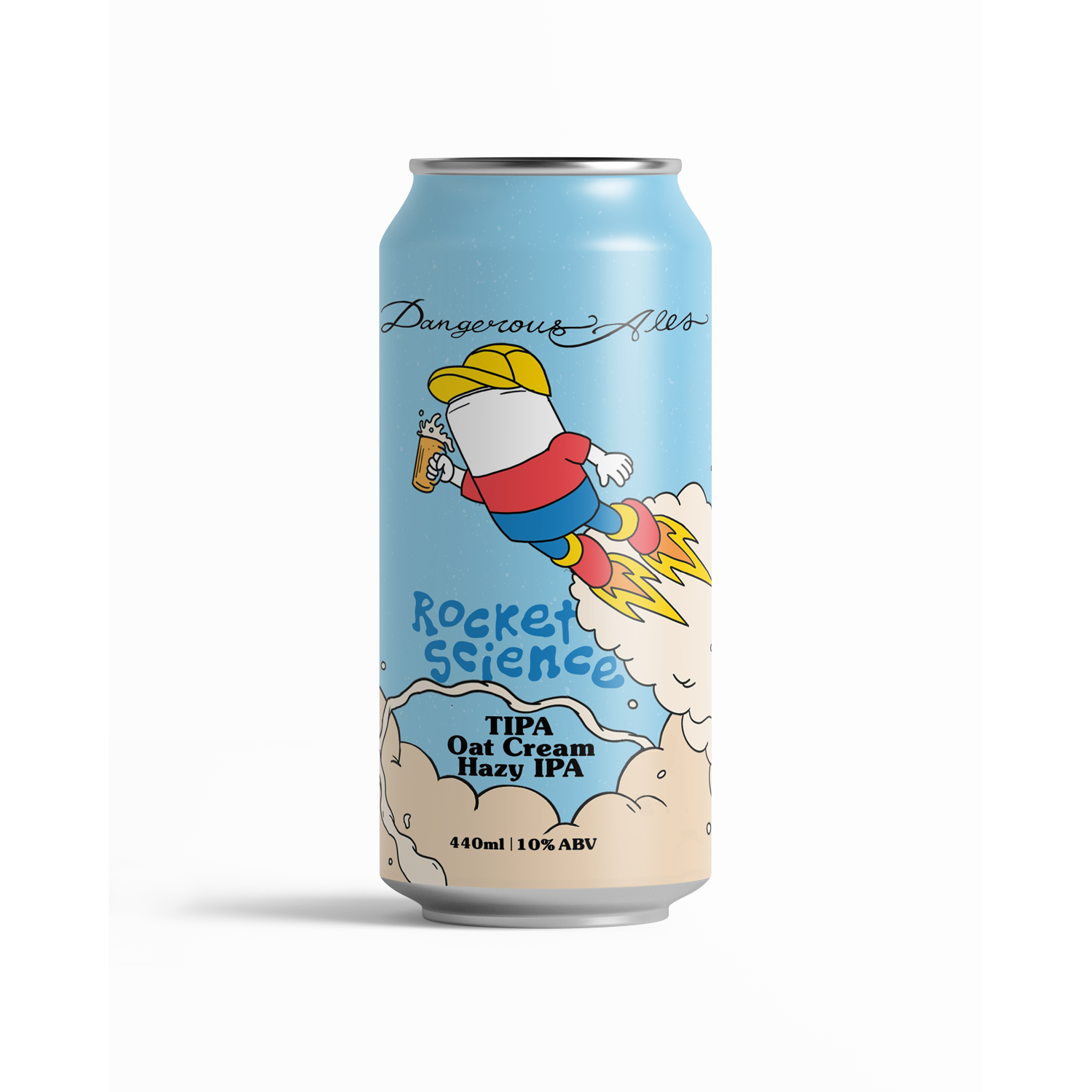 Dangerous Ales 'Rocket Science' TIPA Oat Cream Hazy IPA