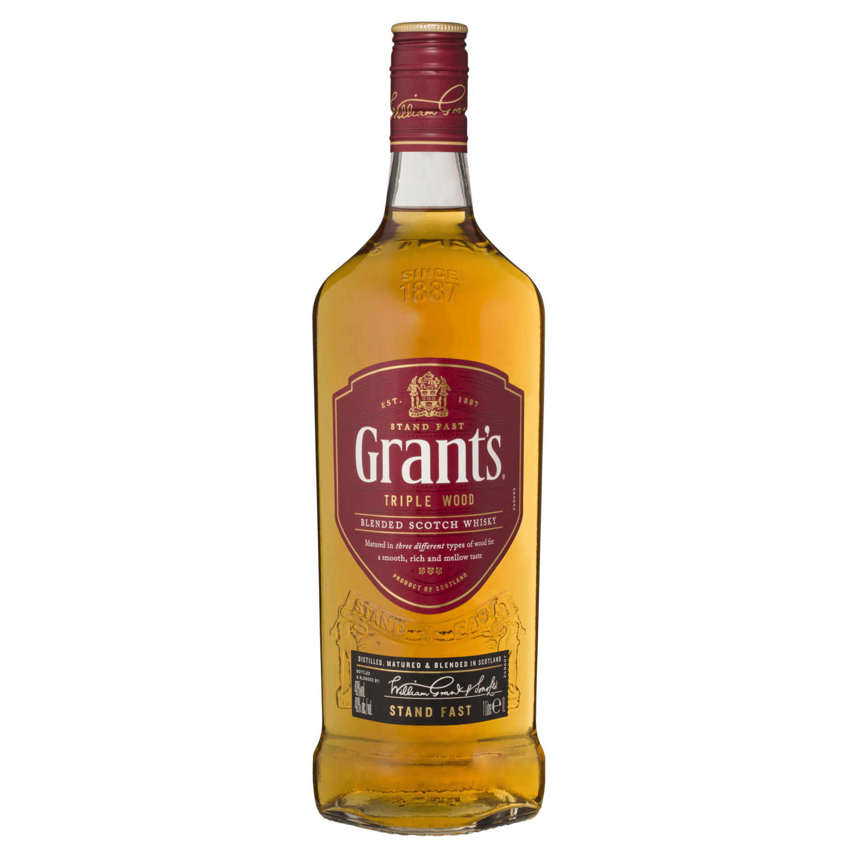 Grant's Triple Wood Blended Scotch Whisky 1L