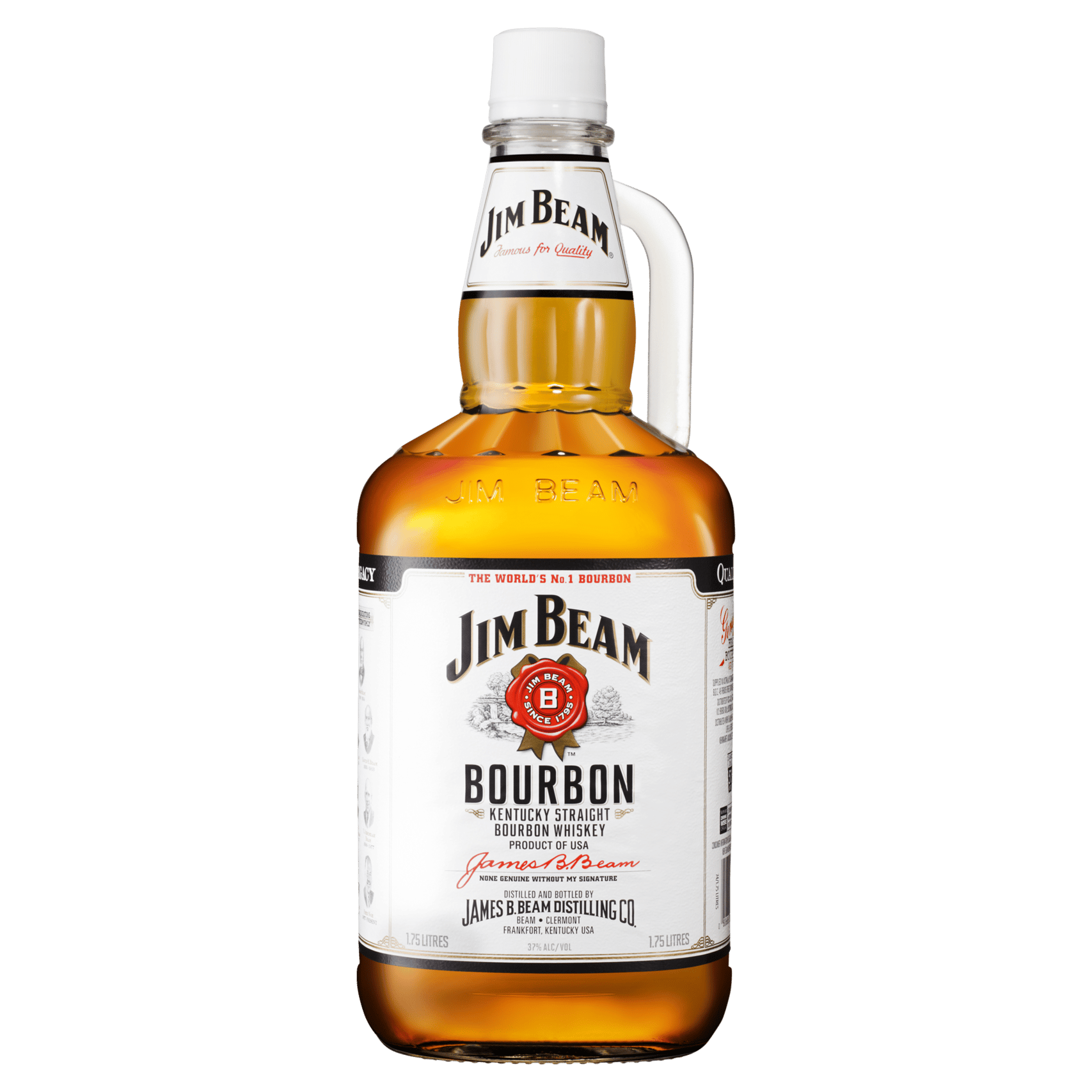 Jim Beam White Label Bourbon 1.75L