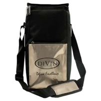 DIVIN 4 Bottle  Wine Cooler Bag - Champagne Gold & Black