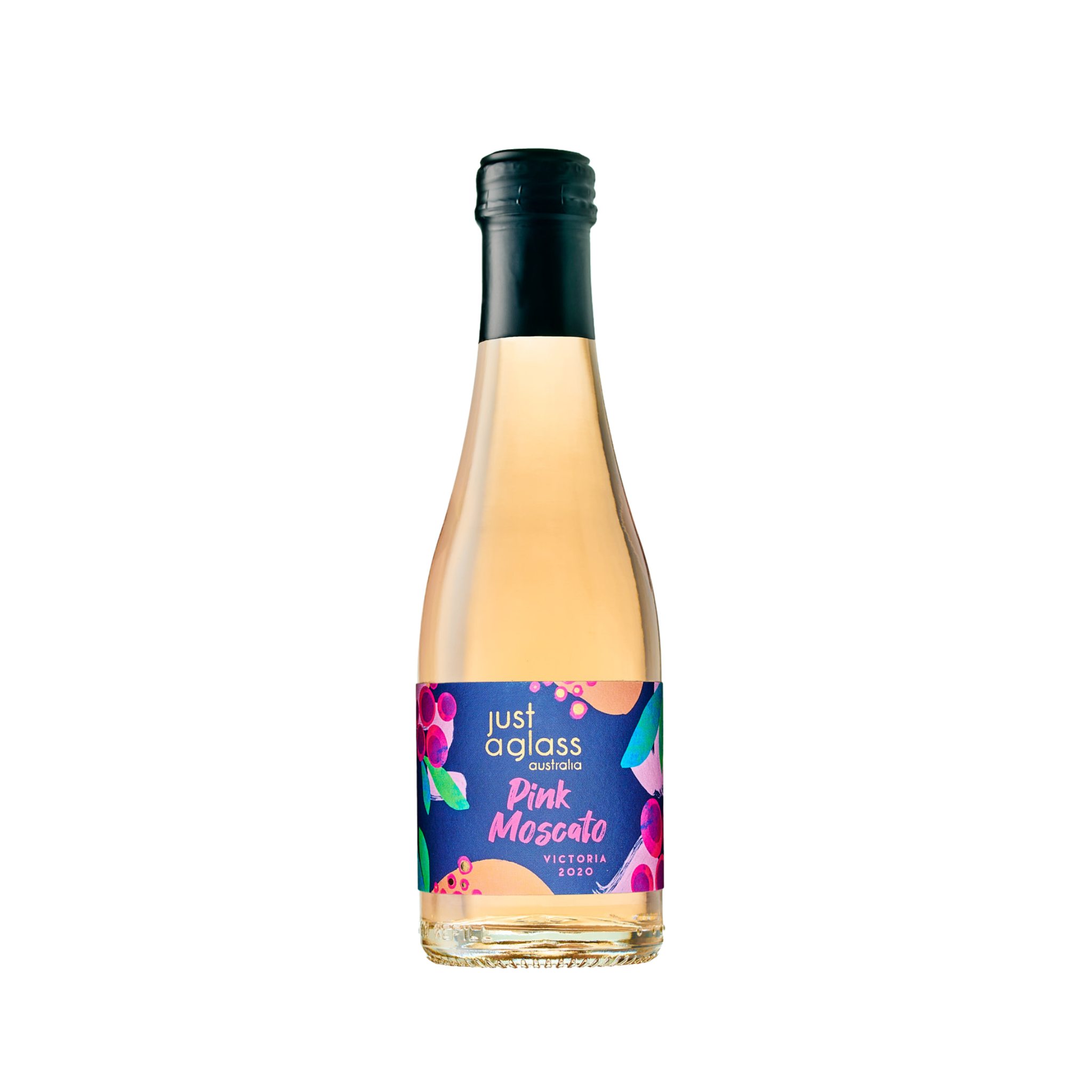 Just a Glass Pink Moscato 12 x 200ML CASE