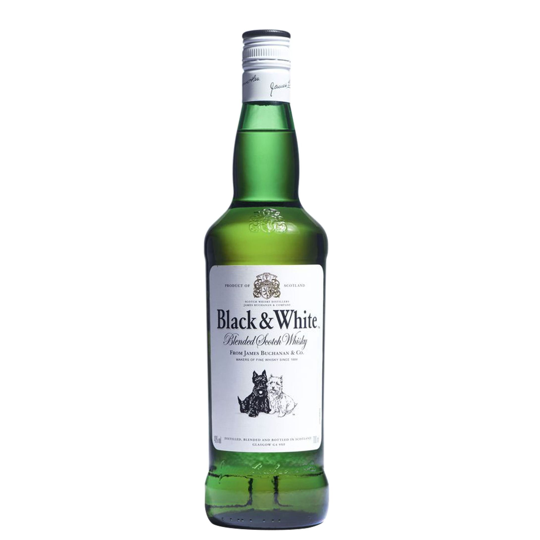 Black & White Blended Scotch Whisky 700mL @ 40% abv