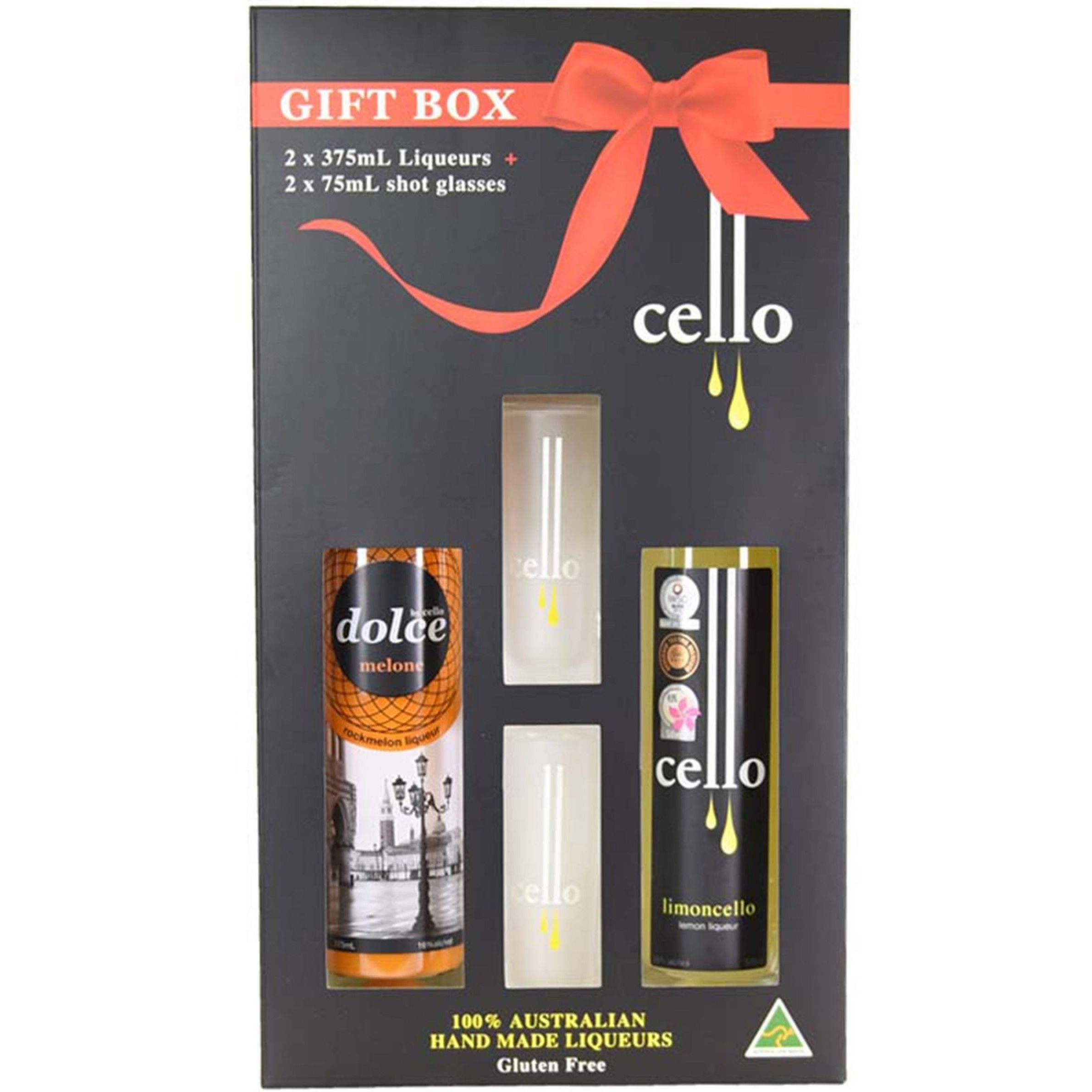 Cello Liqueur Decadent Gift Box Twin Pack 375ml
