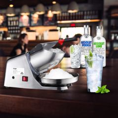 SOGA Ice Shaver 300W Electric Ice Crusher Snow Cone Maker Shaved Machine