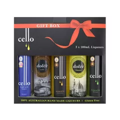 Cello Liqueur Decadent Gift Box 5 Pack 100ml