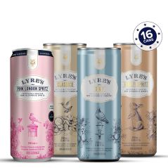 Lyre's Adventure Pack Non-Alcoholic RTD Cans (16 Pack)