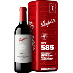 Penfolds FWT 585 Cabernet Merlot Petit Verdot 2022 Holiday Gift Box 750 ml