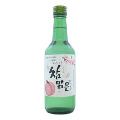 Charm Malgeun Vivid Peach Soju (6X360ML)